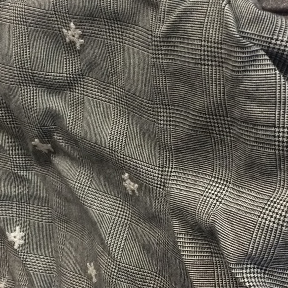 Zara Basic Collection Embroidered Top S - image 7